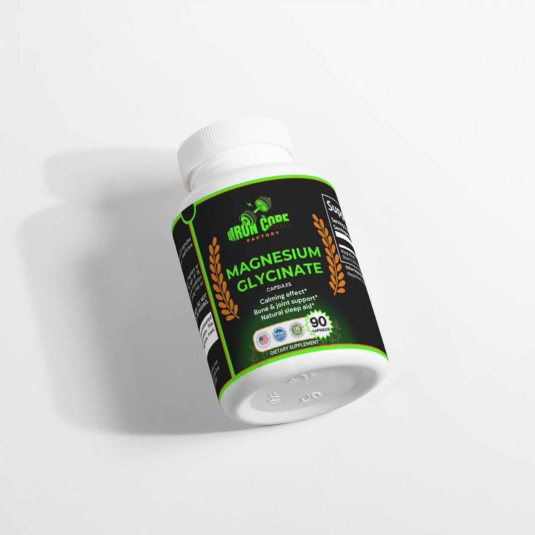 Magnesium Glycinate Supplement | Magnesium Capsule | Iron Core Factory