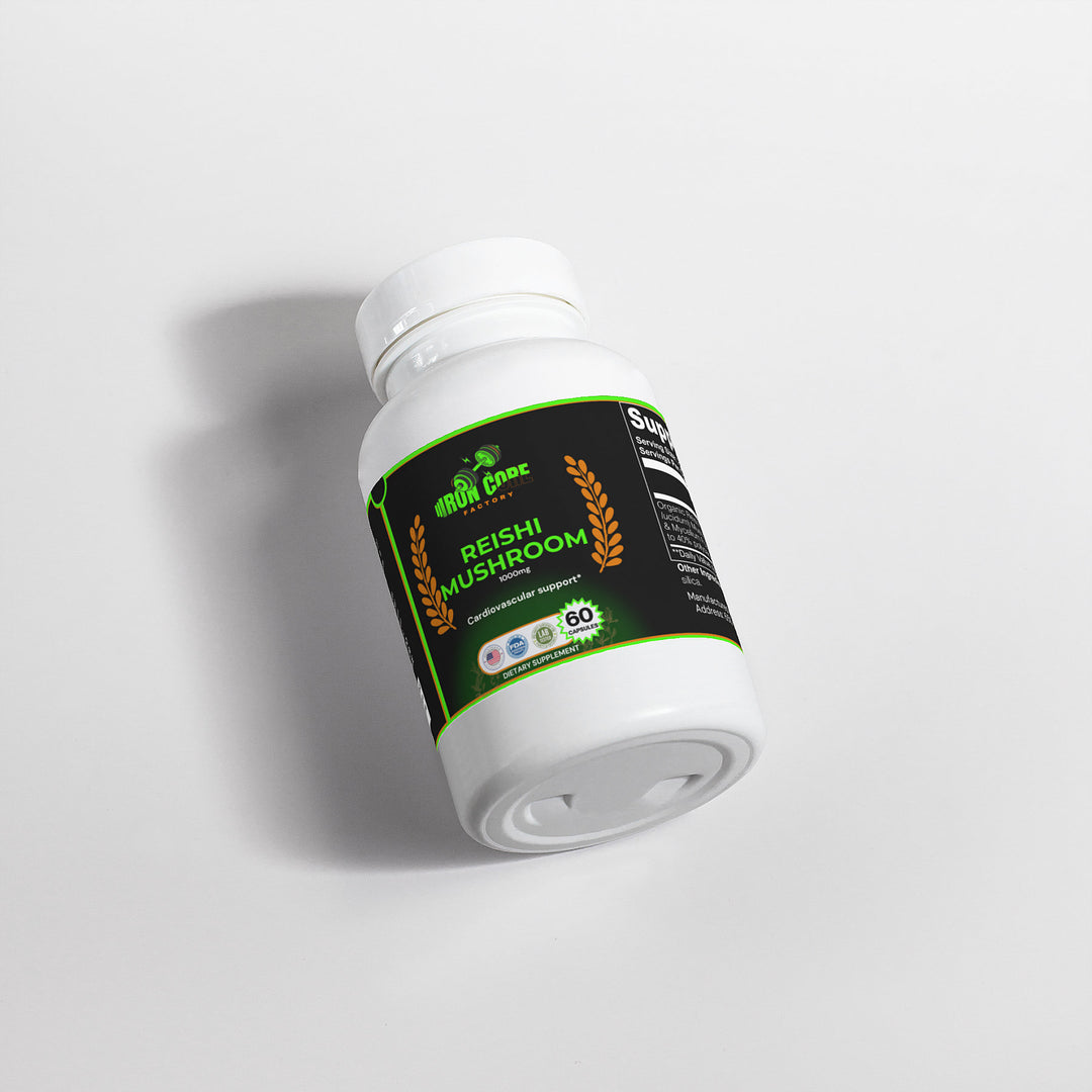 Reishi Mushroom Supplement | Mushroom Capsules | Iron Core Factory