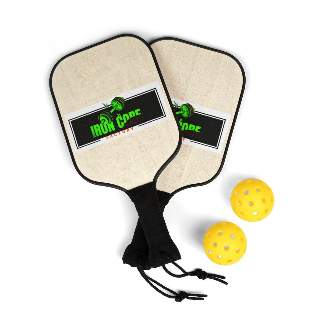 Iron Core Pickleball Set: Fun Sports Gear for All Ages, Perfect for Gifts, Outdoor Events, Family Gatherings, and Pickleball Lovers