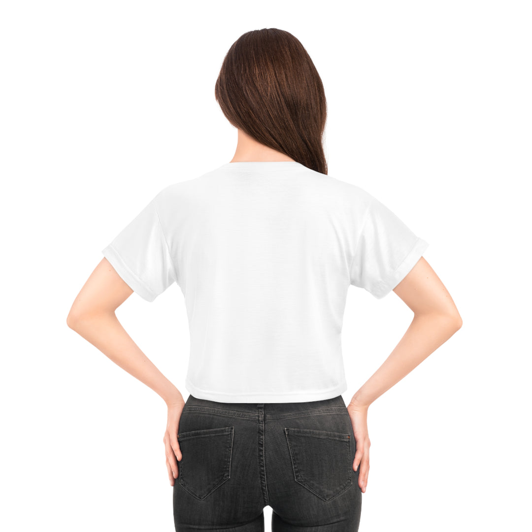 Sporty Crop Tee - Inspired by Iron Core Fitness, Perfect for Gym Lovers, Workout Gear, Casual Style, Fitness Merch, Summer Wardrobe