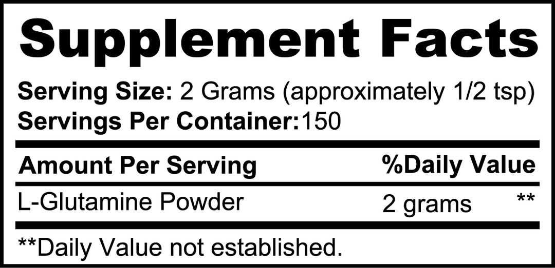 L Glutamine Powder | L Glutamine Supplement | Iron Core Factory