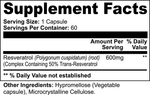 Load image into Gallery viewer, Resveratrol 50% 600mg

