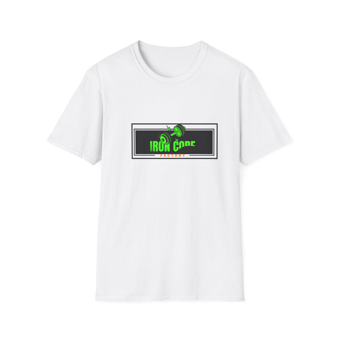 IRUN CODE Unisex Softstyle T-Shirt, Casual Tee, Graphic T-Shirt, Fitness Apparel, Gift for Runners, Motivational Shirt